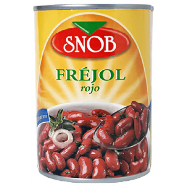FREJOL SNOB ROJO 425GRX24