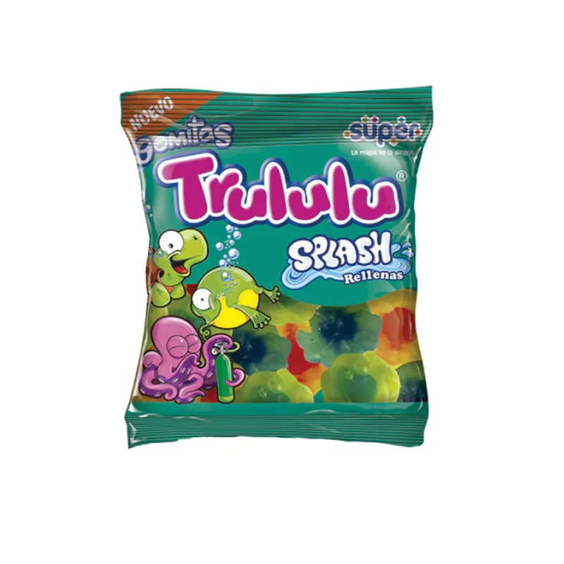 TRULULU SPLASH RELLENAS 80GR