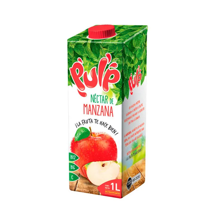 JUGO PULP NECTAR DE MANZANA 1L