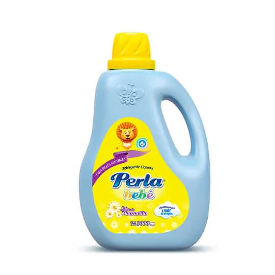 DETERGENTE LIQUIDO PERLA BEBE MANZANILLA GALON 3LT