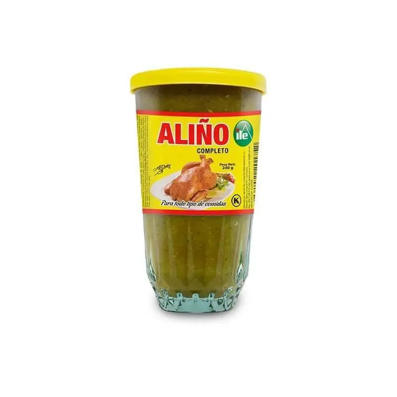 ALIÑO ILE VASO VIDRIO 240G