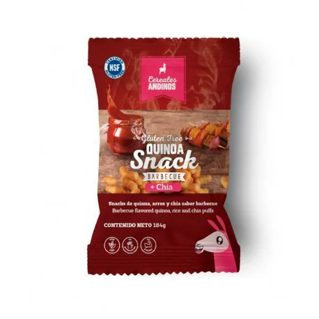 SNACK DE QUINUA BBQ Y CHIA 184GR