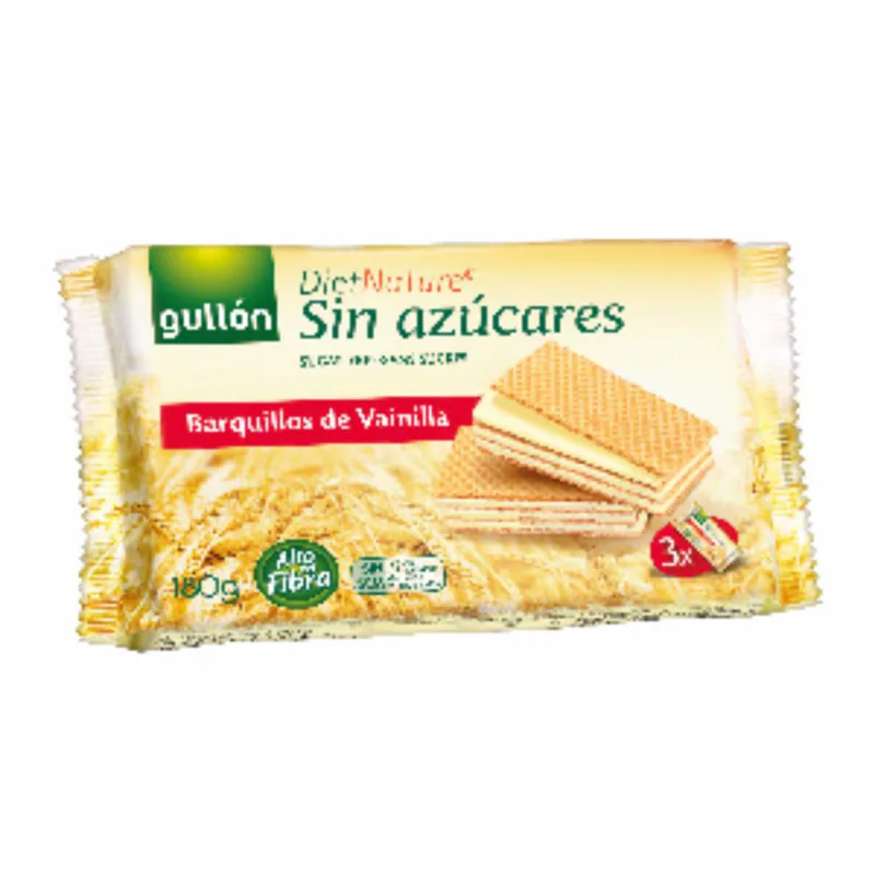 BARQUILLOS VAINILLA 60G GULLON
