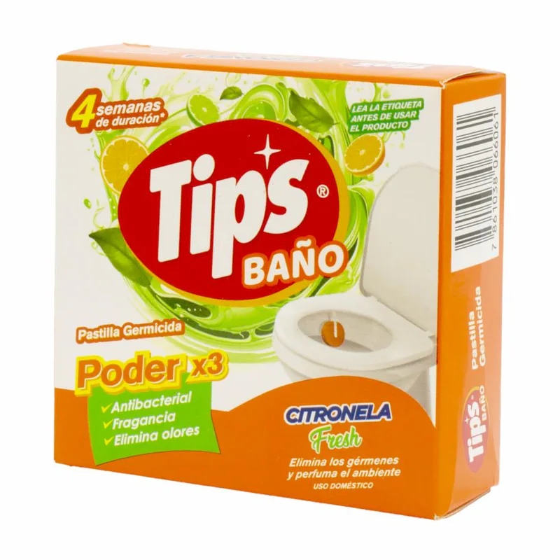 AMIENTAL TIPS BAÑO ANIBAC. CITRONELA 90G