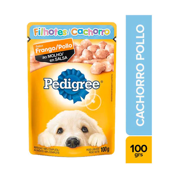 CAC. POLLO SALSA 100 GR PEDIGREE