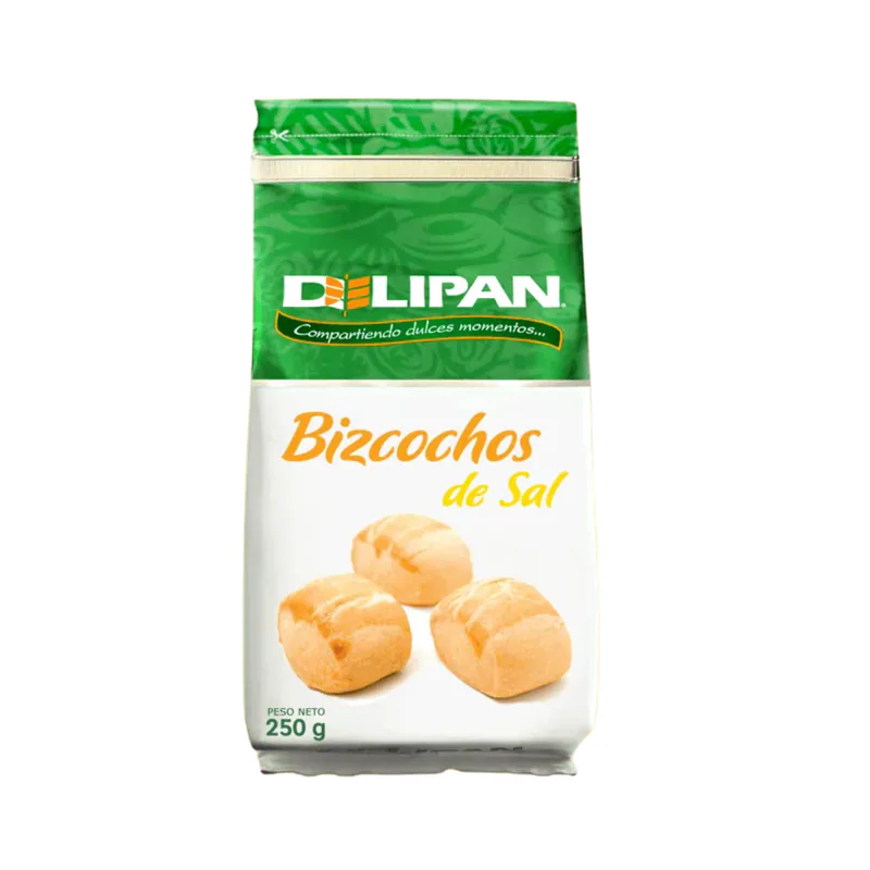 FUNDA BIZCOCHOS DE SAL 250GR