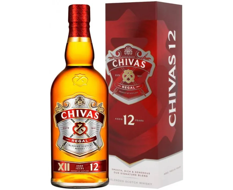 CHIVAS REGAL 12 AÑOS 700ML