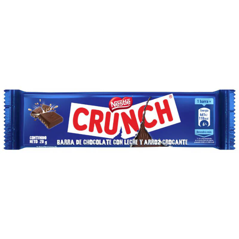 BARRA DE CHOCOLATE CRUNCH 20GR (21)