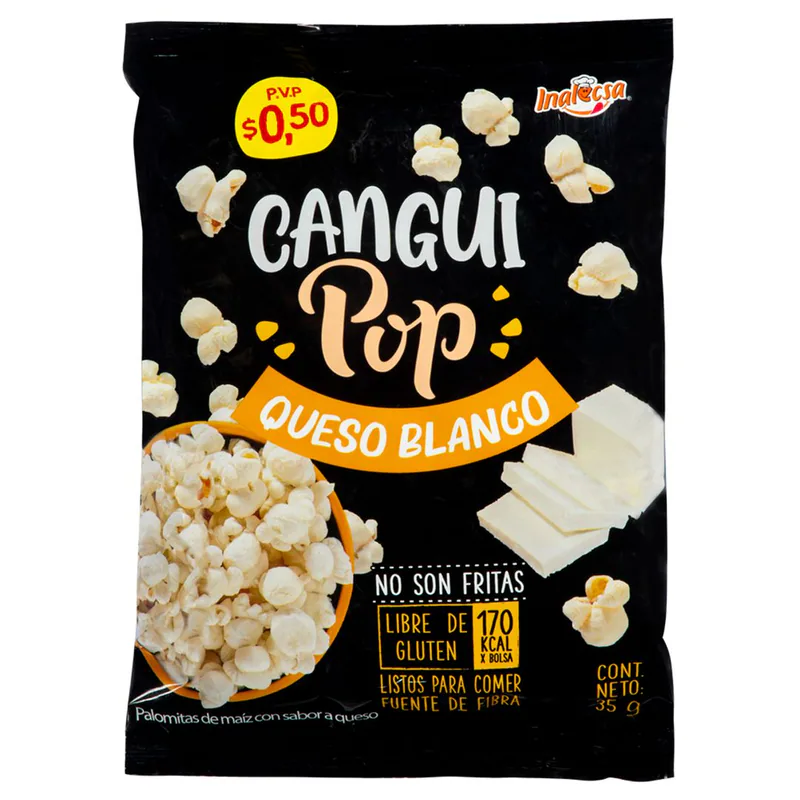 CANGUIPOP QUESO 35GRX4