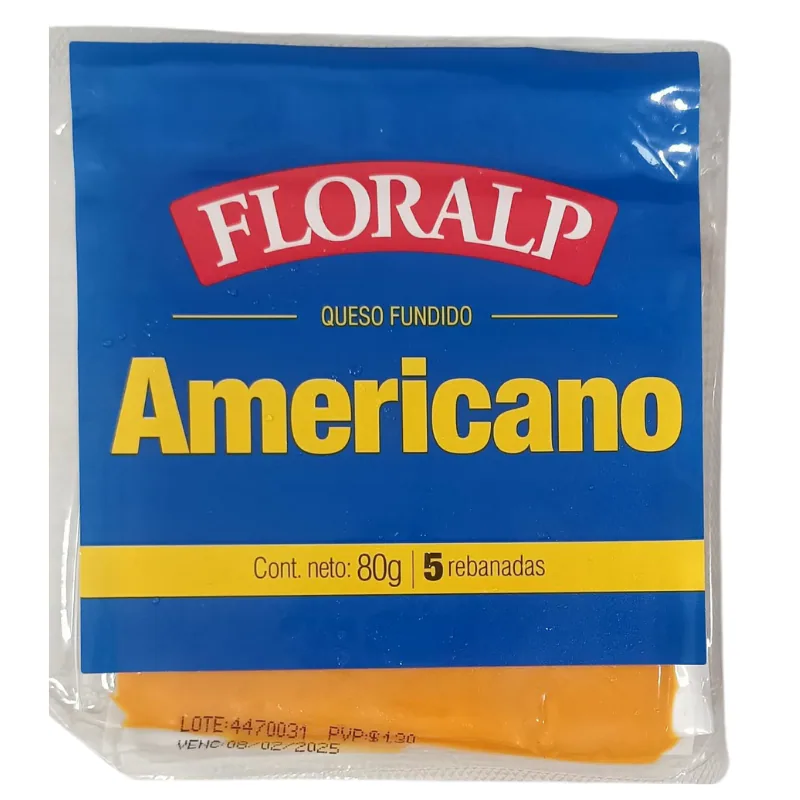 QUESO FUNDIDO AMERICANO 80G