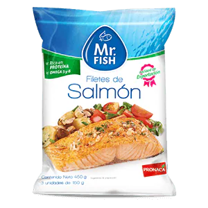 FILETES DE SALMON MR FISH FUNDA 450G