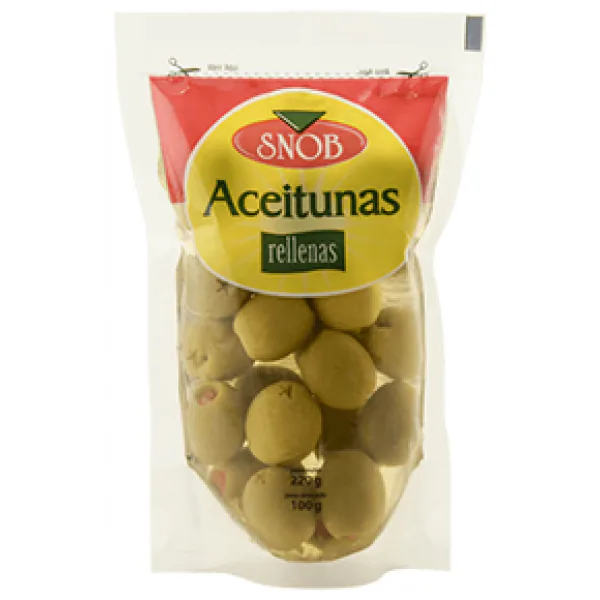 ACEITUNAS SNOB SIN HUESOS 220G