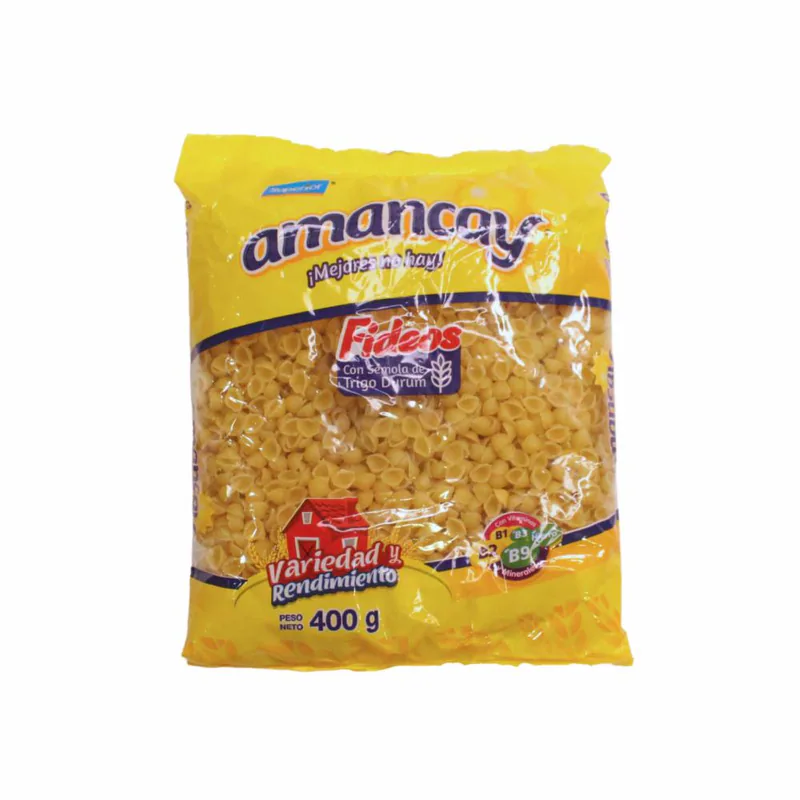 FIDEO CONCHITA LIZA 400GR AMANCAY (25)