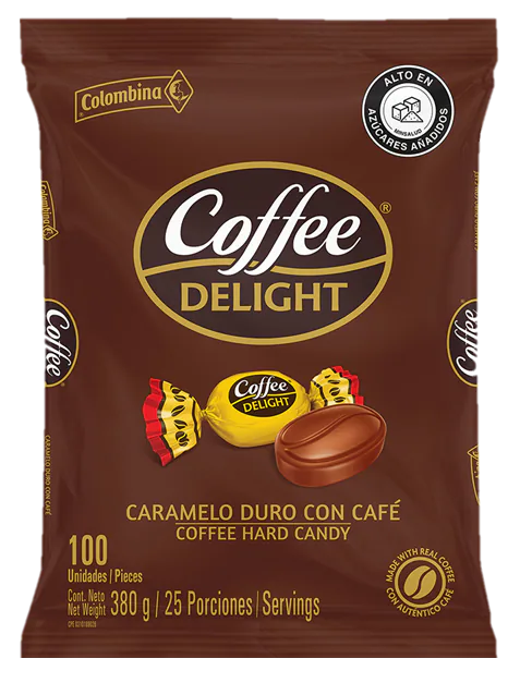 COFFE DELIGHT CARAMELO DURO CON LECHE 380G