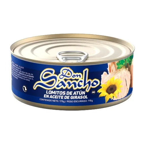 ATUN LOMO ACEITE 160GR DON SANCHO