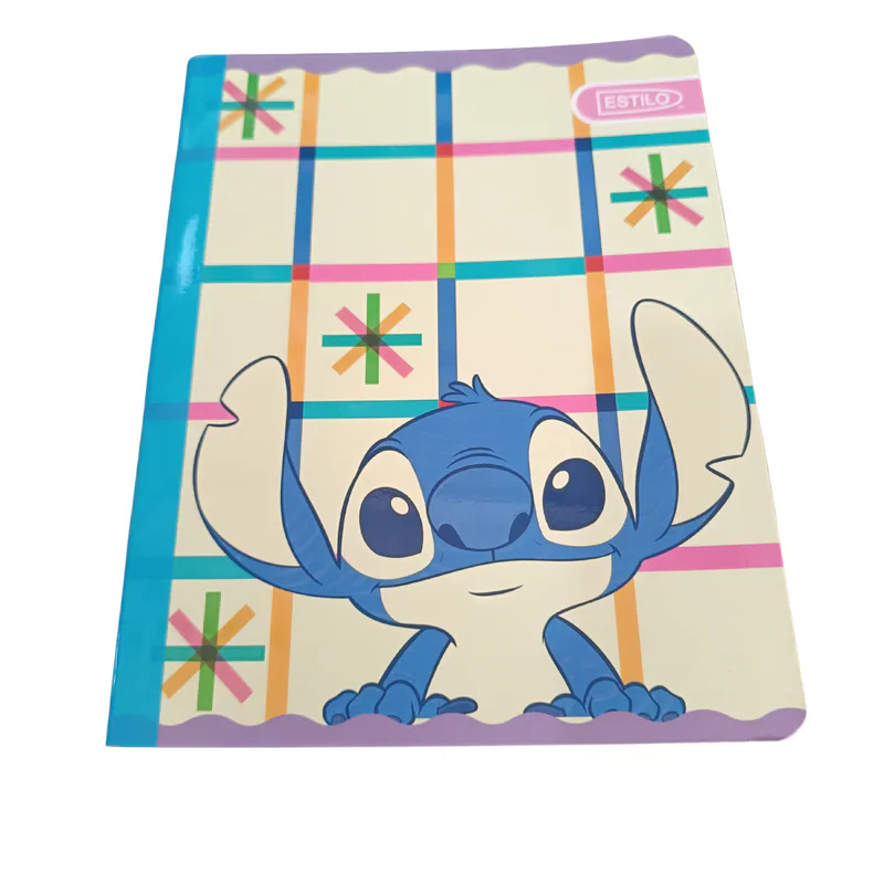 CUADERNO COSIDO 4 LINEAS STITCH