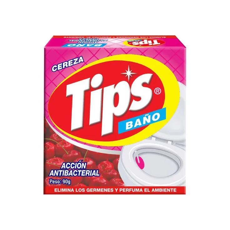 AMBIENTAL TIPS BAÑO ANTIBAC CEREZA 90GR