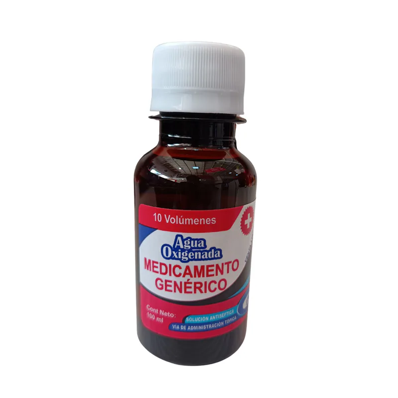 AGUA OXIGENADA MEDICAMENTO GENERICO LEAN 100ML