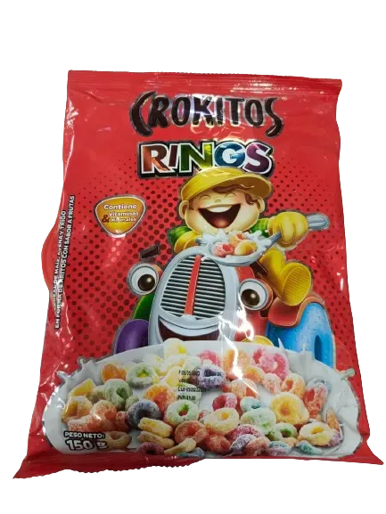 CEREAL RINGS ARITOS DE COLORES 150GR