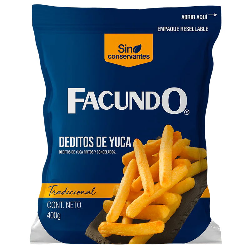 DEDITOS DE YUCA 400G FACUNDO