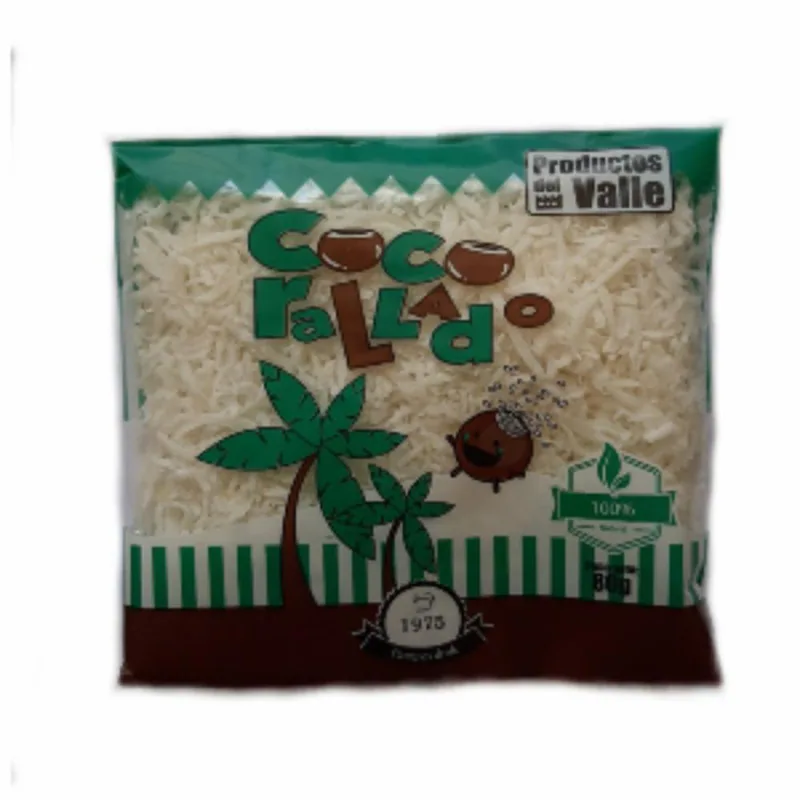 COCO RALLADO 80G PRODUCTOS DEL VALLE
