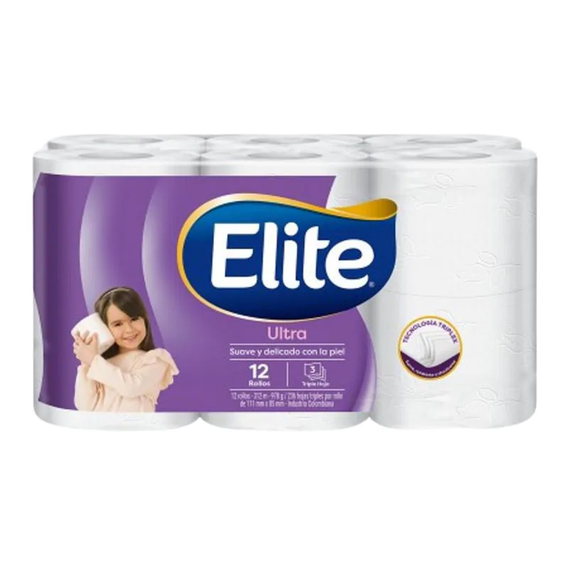 PAPEL HIG. ELITE T MEGARROLLO 35MT X12/4