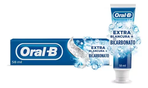 PASTA DENTAL ORAL B EXTRA BICARBONATO 58ML/24