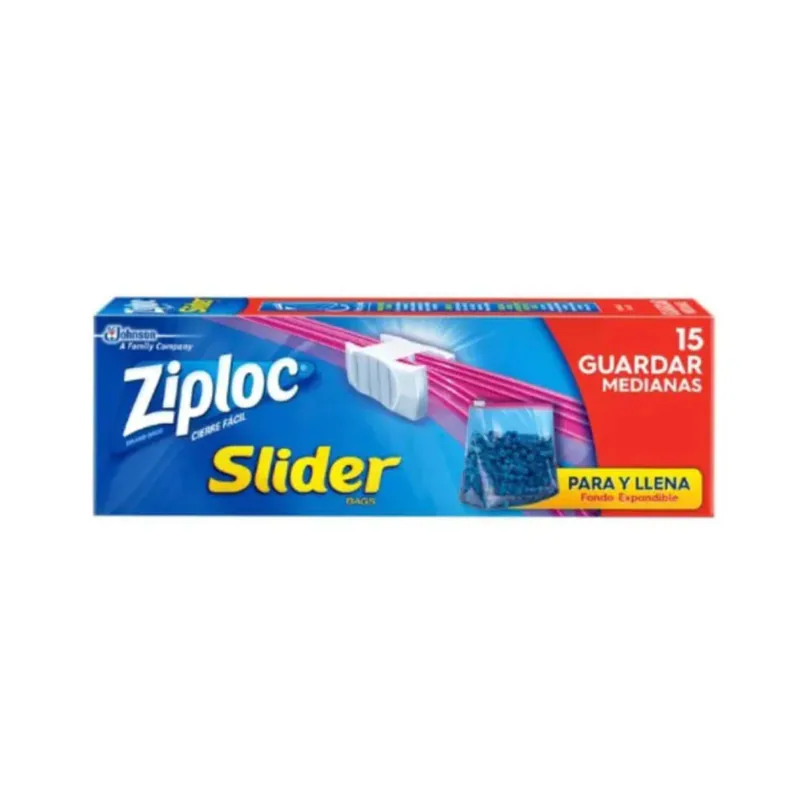 BOLSAS ZIPLOC GUARDAR CIE FACIL PEQX15