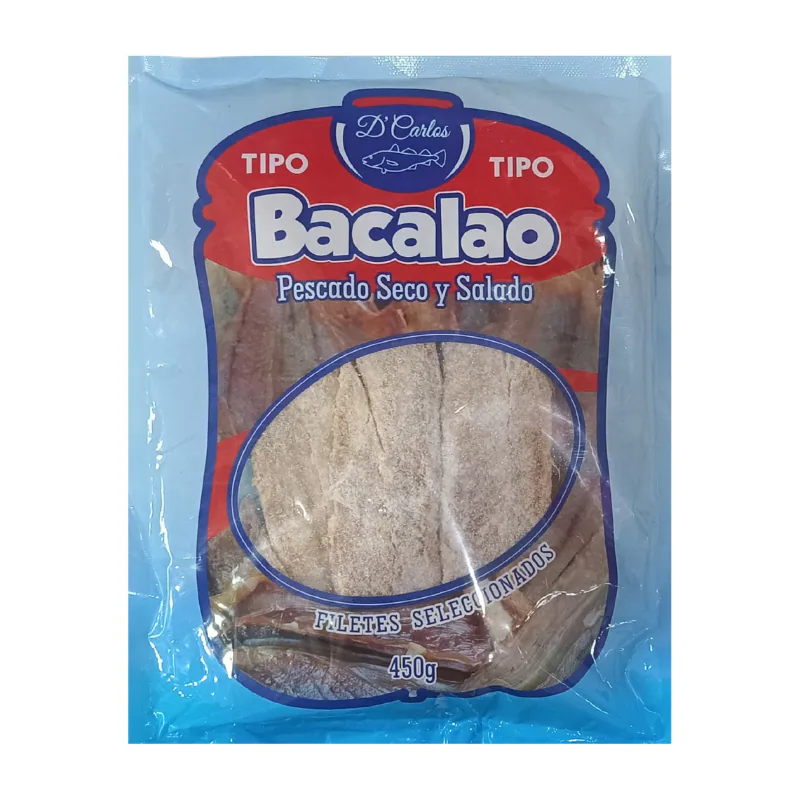 BACALAO PESCADO SECO Y SALADO DE CARLOS 450G