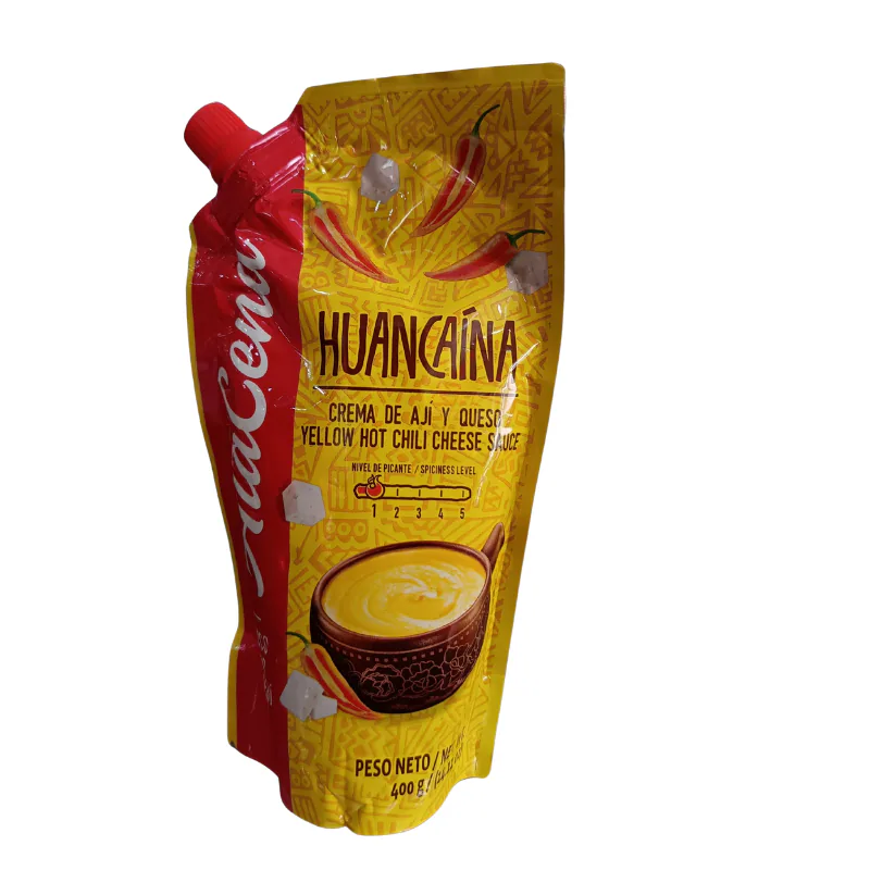 ALACENA CREMA HUANCAINA AJI Y QUESO DOYPACK 400G