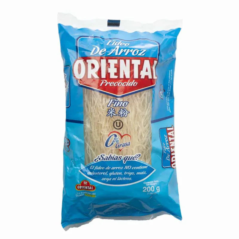 FIDEO FINO DE ARROZ ORIENTAL 200 GR