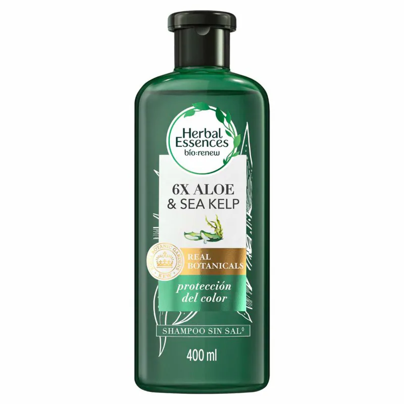 SHAMPOO HERBAL ESSENCES ALOE/SEA KELP 400ML/12