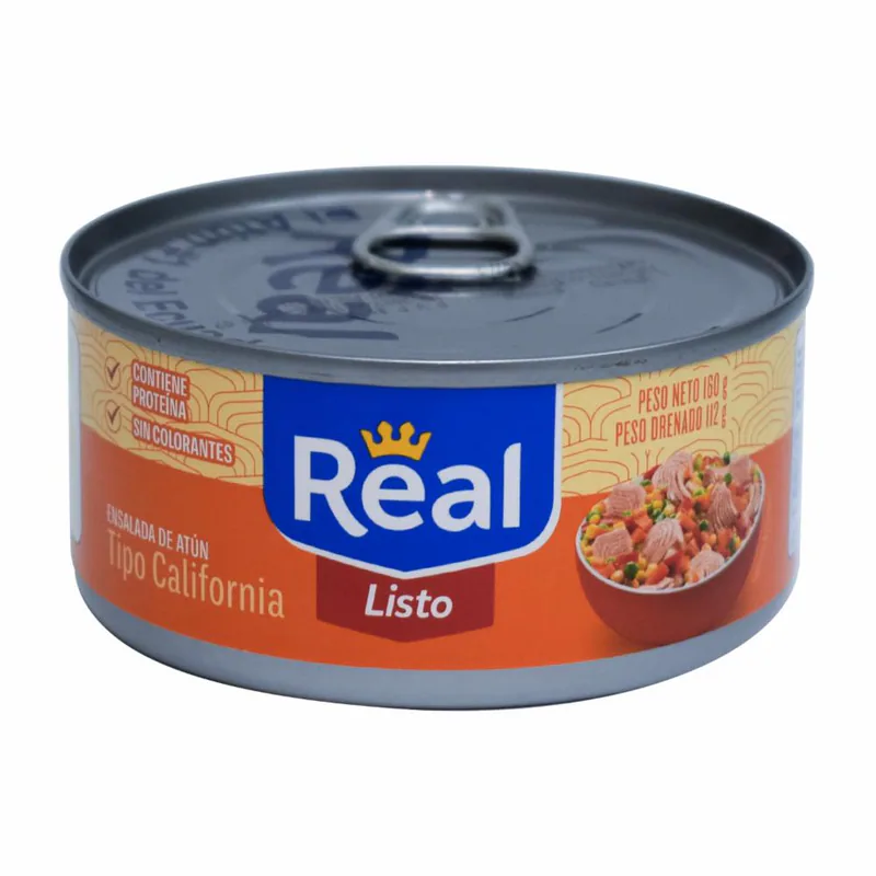 ATUN REAL CON ENSALADA CALIFORNIA 160G (48)