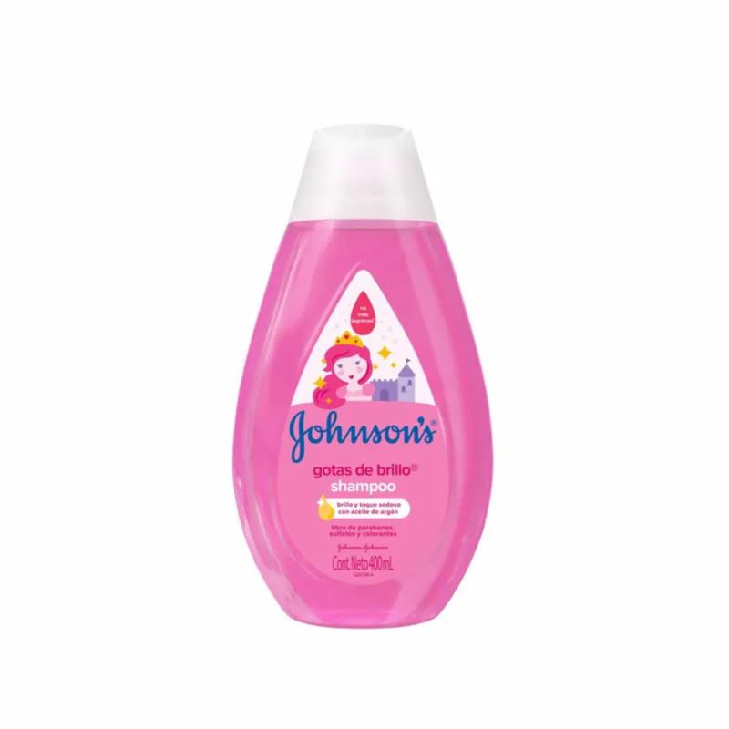 SHAMPOO JHONSON GOTAS DE BRILLO 400ML
