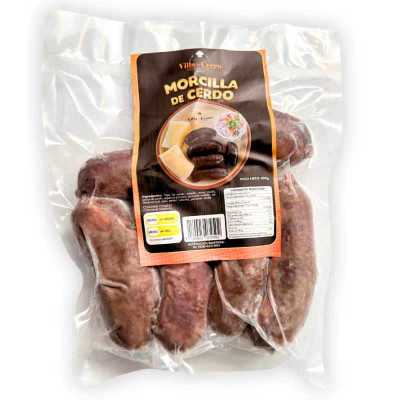MORCILLA DE CERDO VILLA DEL CERRO
