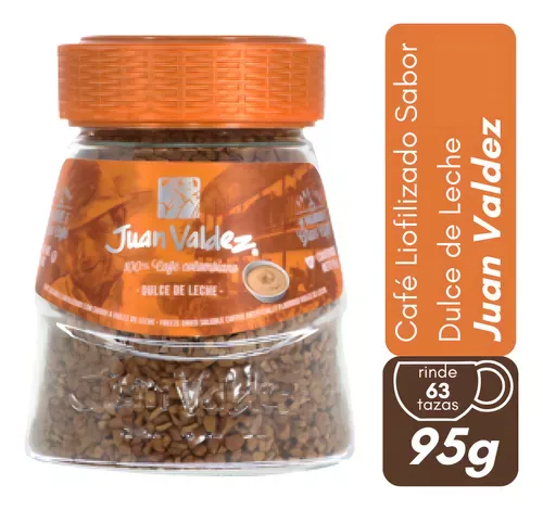 CAFE JUAN VALDEZ DULCE LECHE 95GR