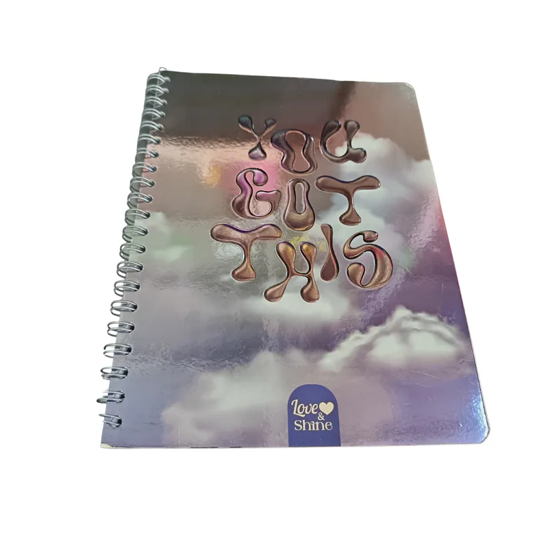 CUADERNO UNIVERSITARIO LOVE AND SHINE 1 LINEA