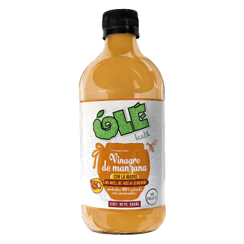 OLE VINAGRE DE MANZANA CON MIEL Y JENGIBRE
