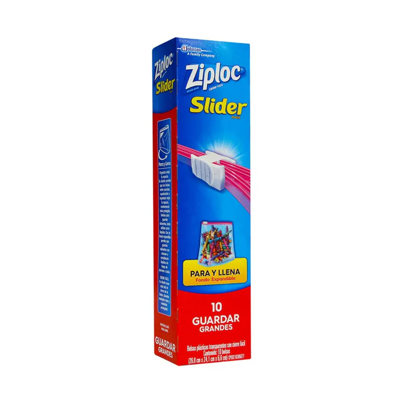 BOLSAS ZIPLOC GUARDAR CIE FACIL GDEX10