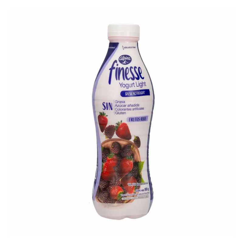 YOGURT FINESSE FRUTOS ROJOS 950G ALPINA
