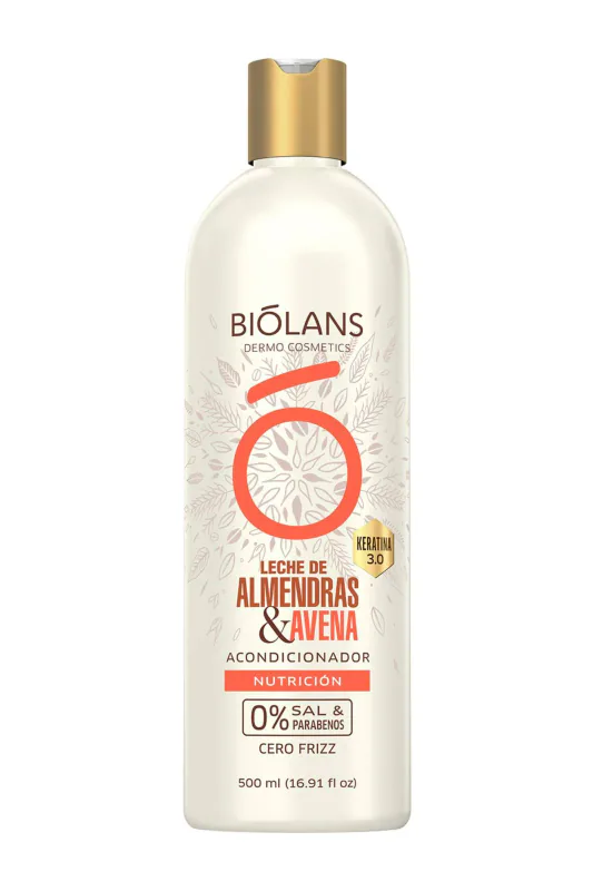 ACOND.BIOLANS LECHE DE ALMENDRA Y AVENA 500ML BIOLANS