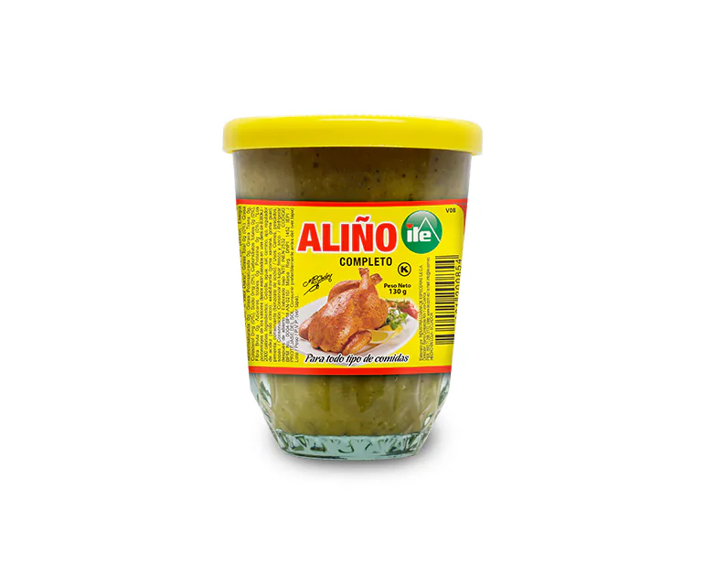 ALIÑO ILE VASO VIDRIO 8 (130G)