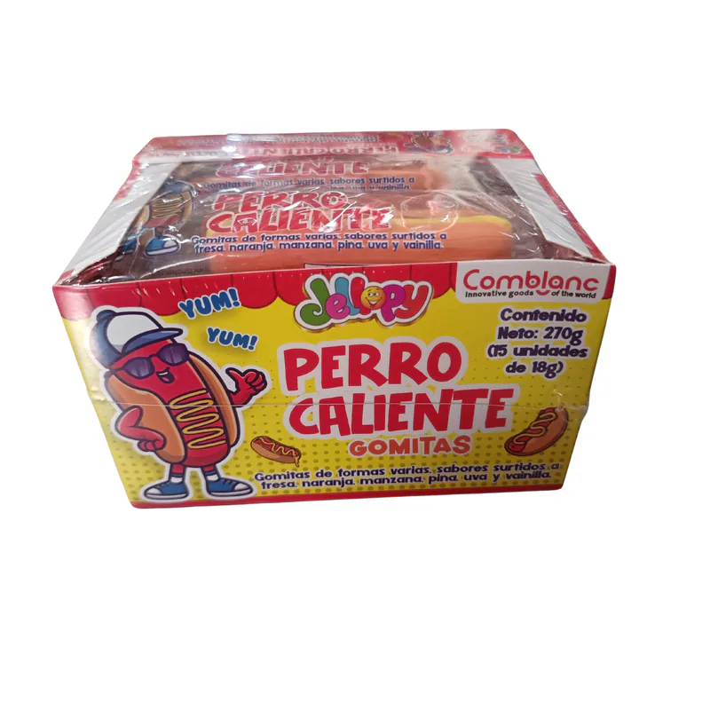 GOMITA PERRO CALIENTE HOT DOG 270GX18GX15U