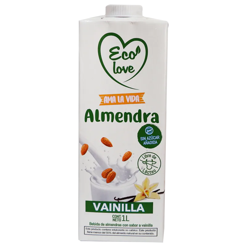 BEBIDA ALMENDRA VAINILLA ECO LOVE 1L