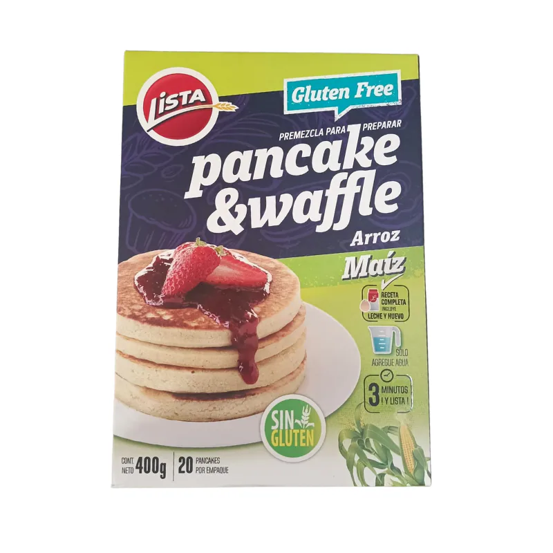 SG LISTA PANCAKE Y WAFFLE ARROZ-MAIZ