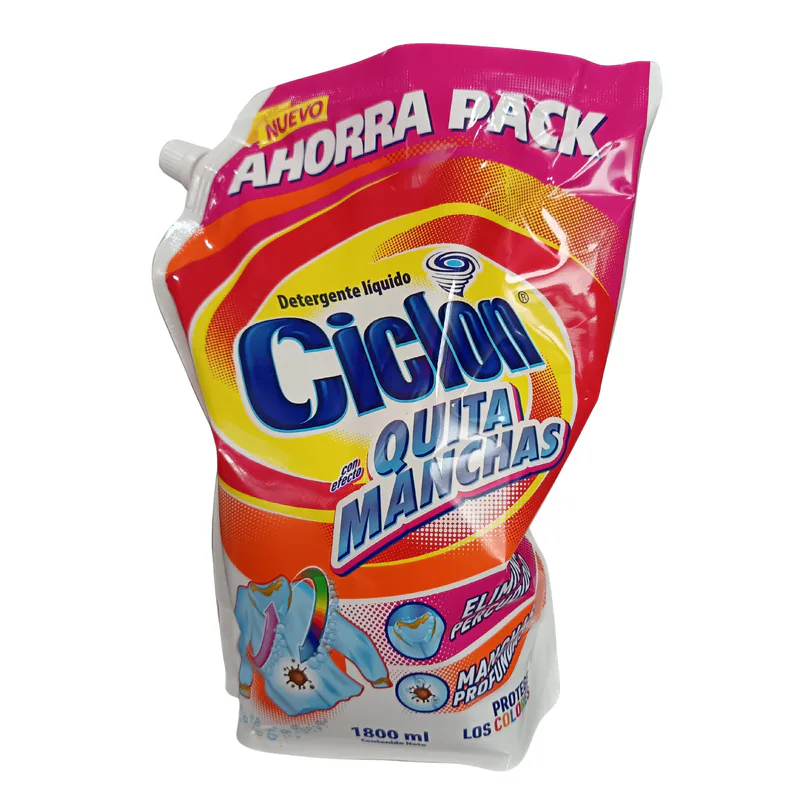 DETERG LIQUIDO CICLON QUITA MANCHAS DYP1800ML10