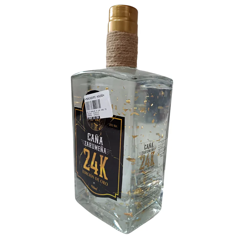 CAÑA ZARUMEÑA 24K ORO 750ML