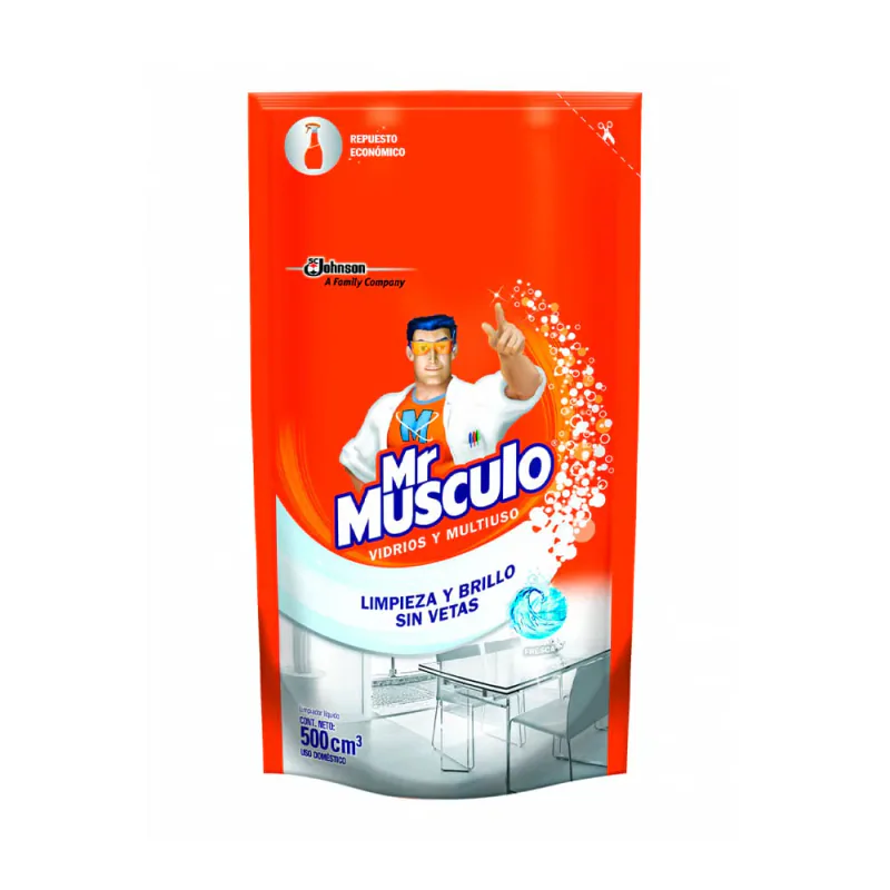 MR MUSCULO VIDRIO FRESCA 500ML DOYPACK