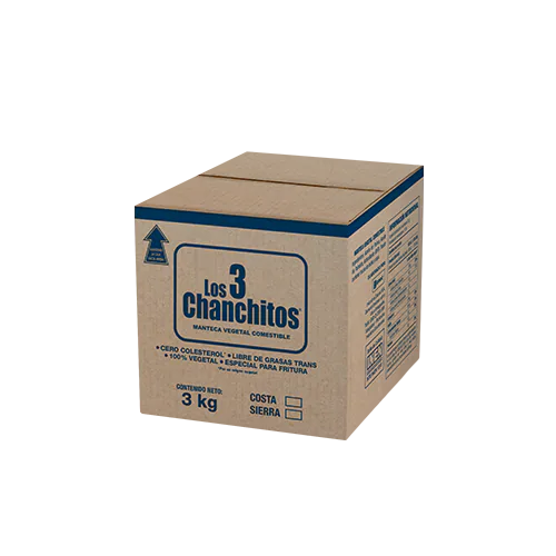 MANTECA 3 CHANCHITOS BLOQUE 3KG