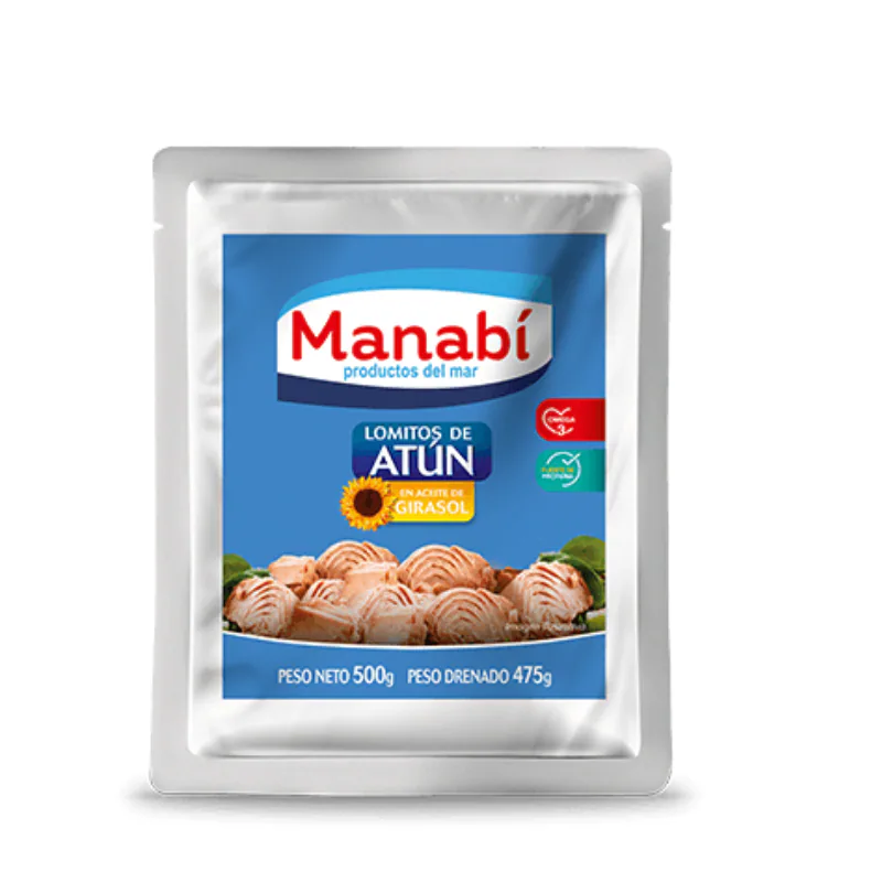 ATUN MANABI ACEITE GIRASOL POUCH 500G